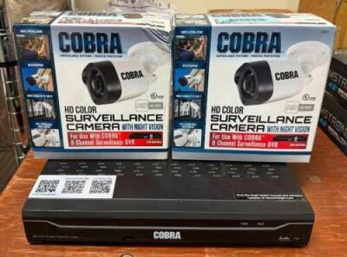 COBRA HD SURVEILLANCE CAMERAS WITH DVR