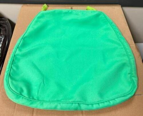 (200) GREEN SEAT CUSHION COVERS