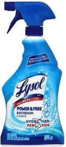 DESCRIPTION: (3) BATHROOM CLEANER BRAND/MODEL: LYSOL #38V849 RETAIL$: $7.00 EA SIZE: 22 OZ QTY: 3