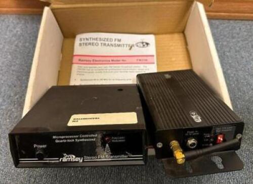 STEREO TRANSMITTER AND AMP