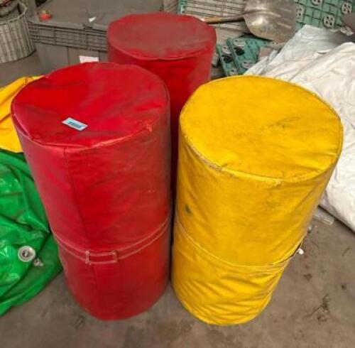 (3) BOUNCE HOUSE PEDESTALS