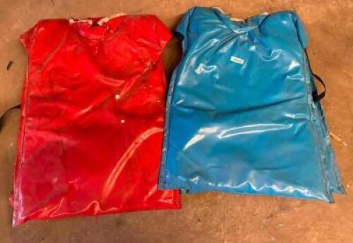 (2) BOUNCE HOUSE PADDED VESTS