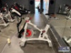 AC PERFORMANCE PLUS INDOOR SPIN CYCLE BIKE WITH CARBON BLUE BELT DRIVE AND (2) - WEIGHT BARS - 5