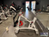 AC PERFORMANCE PLUS INDOOR SPIN CYCLE BIKE WITH CARBON BLUE BELT DRIVE AND (2) - WEIGHT BARS - 13