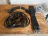 DESCRIPTION 17" BLACK LEATHER DRESSAGE SADDLE WITH BRIDAL, CINCH, AND STIRRUPS. BRAND / MODEL: JD IMPORTS ES001 ADDITIONAL INFORMATION NEW IN THE BOX. - 5