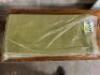 DESCRIPTION (2) 34" X 36" SADDLE BLANKETS ( GREEN) BRAND / MODEL: JD IMPORTS B2-15 ADDITIONAL INFORMATION NEW W/ PACKAGING THIS LOT IS: SOLD BY THE PI