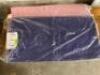 DESCRIPTION (2) 34" X 36" SADDLE BLANKETS ( PINK AND PURPLE) BRAND / MODEL: JD IMPORTS B2-15 ADDITIONAL INFORMATION NEW W/ PACKAGING THIS LOT IS: SOLD