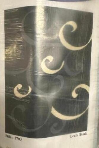 DESCRIPTION 6' 7" X 9' 6" JEWEL 4135 STRIPES AREA RUG IN GREEN SIZE 6' 7" X 9' 6" LOCATION BAY 6 QTY 1