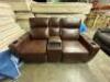 MACYS GREYMEL LEATHER POWER RECLINING LOVESEAT - 7