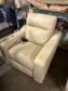 MACYS BEIGE GABRINE POWER RECLINER - 4