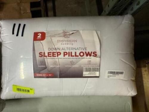 TWO PACK EMPYREAN KING PILLOWS