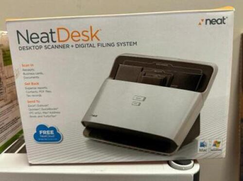 DESKTOP SCANNER & DIGITAL FILING SYSTEM