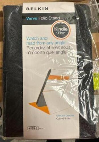 (4)- KINDLE FIRE VERVE FOLIO STANDS