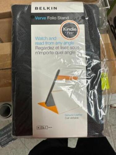 (4)- KINDLE FIRE VERVE FOLIO STANDS