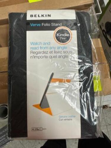 (4)- KINDLE FIRE VERVE FOLIO STANDS