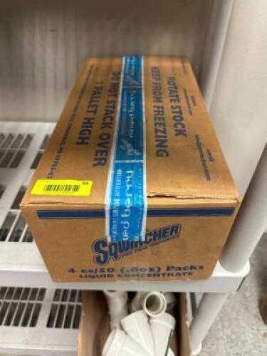 ONE CASE OF SQUENCHER DRINK MIX