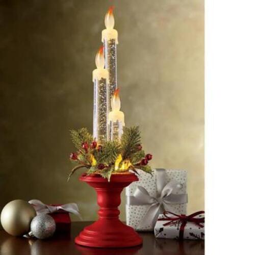 LED Christmas Candles Decor