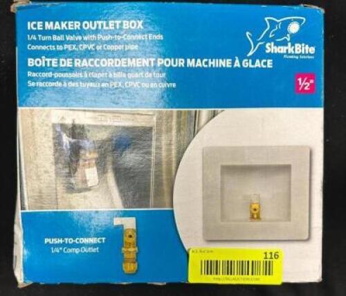 ICE MAKER OUTLET BOX