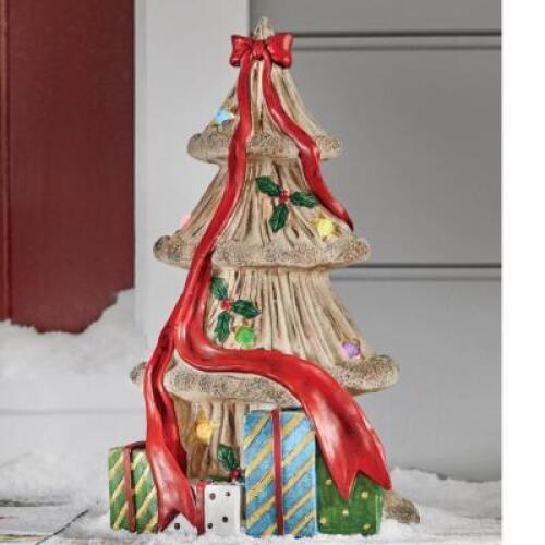 Lighted Christmas Tree