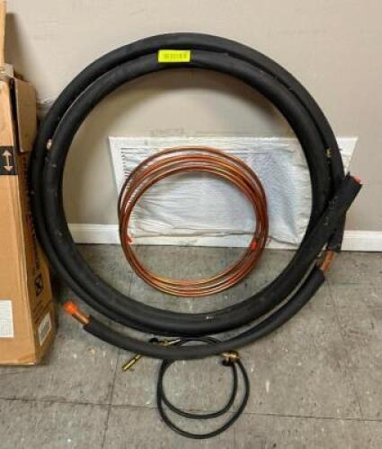 ASSORTED SIZED COPPER TUBING