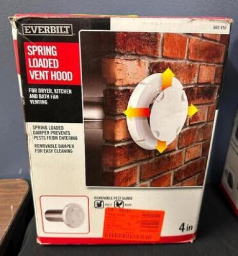 SPRING LOADED VENT HOOD