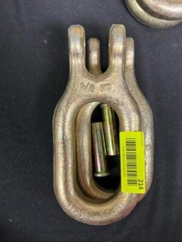 (2)- HEAVY DUTY LINKS WITH CLEVIS