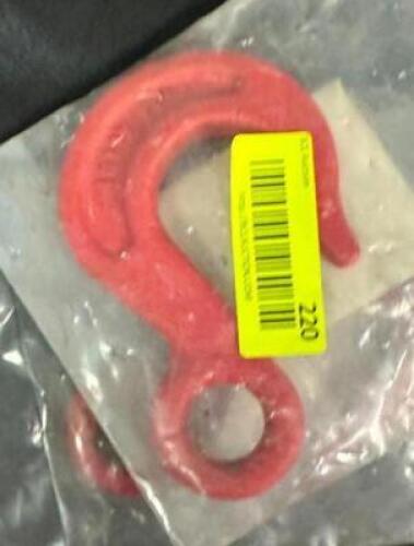 (2)- SELF LOCKING EYE HOOK