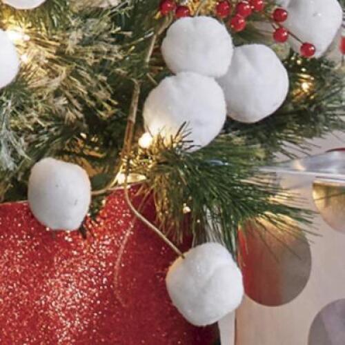 Snowball Garland