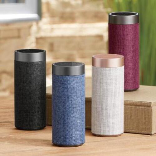 Voice-Activated Wireless Speaker with Amazon Alexa - Black