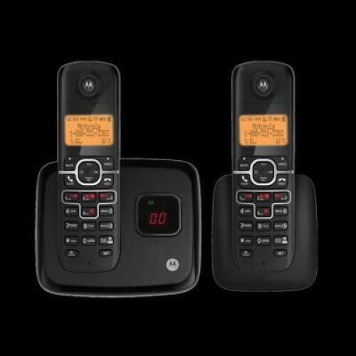 Motorola 2-Handset Digital Cordless Phone System with Voicemail