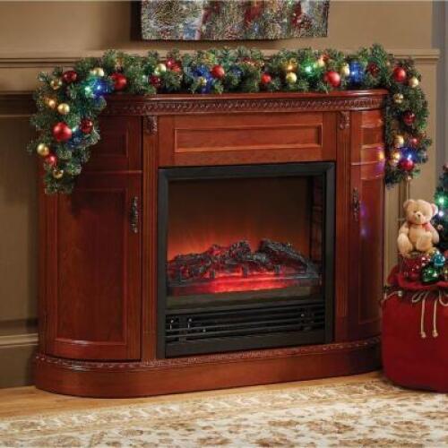 6' LED Garland with Ornaments