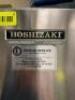 HOSHIZAKU 500 LB. WATER COOLED ICE HEAD W/ STORAGE BIN. - 11
