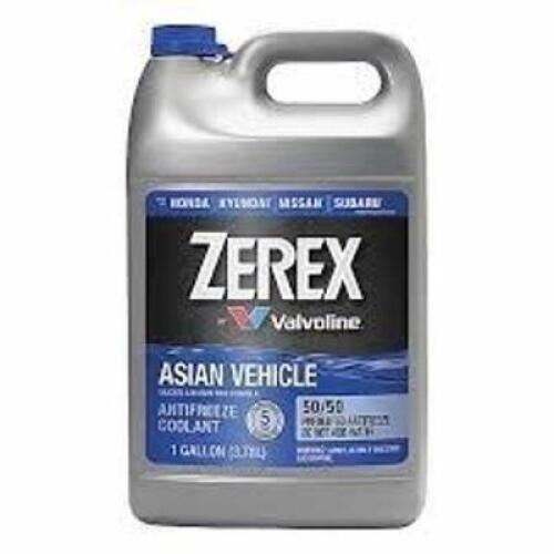DESCRIPTION: (1) ANTIFREEZE COOLANT BRAND/MODEL: VALVOLINE ZEREX #453C02 INFORMATION: ASIAN VEHICLE SIZE: 1 GALLON RETAIL$: $21.95 EA QTY: 1