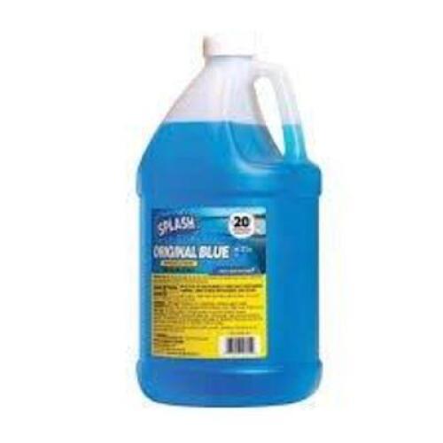 DESCRIPTION: (2) WINDSHIELD WASHER FLUID BRAND/MODEL: SPLASH ORIGINAL BLUE SIZE: 1 GALLON RETAIL$: $10.00 EA QTY: 2