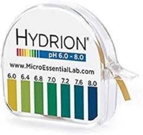 DESCRIPTION: (8) HYDRION MIDGET POCKET PH SET BRAND/MODEL: MICRO ESSENTIAL #3VDZ4 RETAIL$: $40.00 EA QTY: 8