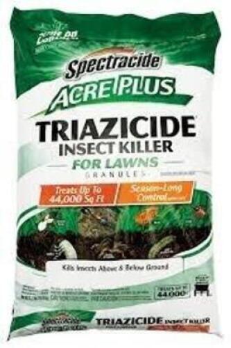 DESCRIPTION: (1) TRIAZICIDE INSECT KILLER BRAND/MODEL: SPECTRACIDE SIZE: 35 LB RETAIL$: $40.00 EA QTY: 1