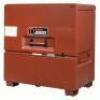 DESCRIPTION: (1) PIANO-STYLE JOBSITE BOX BRAND/MODEL: CRESCENT JOBOX #55KR32 INFORMATION: BROWN, PADLOCKABLE SIZE: 31" D X 48" W X 51" H RETAIL$: $191