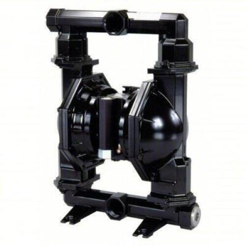 DESCRIPTION: (1) DOUBLE DIAPHRAGM PUMP BRAND/MODEL: ARO #6CCP6 INFORMATION: AIR, ALUMINUM, BOLT, 2 IN FLUID CONNECTION SIZE, NPT, SANTOPRENE, NPT SIZE