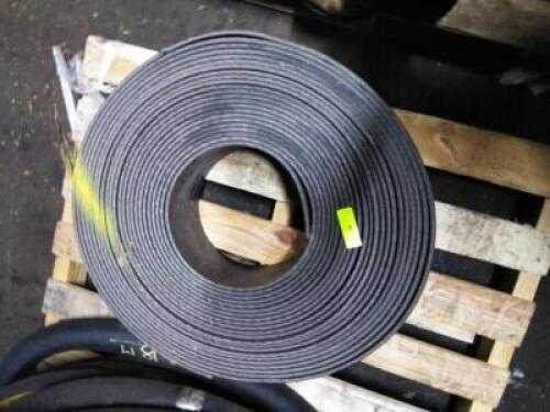 DESCRIPTION: (1) ROLL OF HEAVY DUTY RUBBERBRAND/MODEL: SEE INSPECTIONINFORMATION: BLACKSIZE: APPROX 1/4" X 6" X 50'QTY: 1