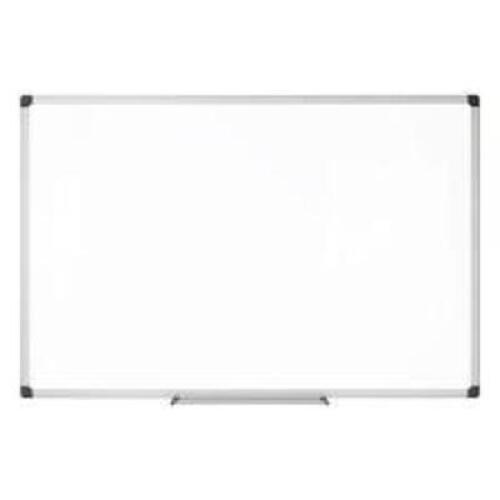 DESCRIPTION: (1) DRY ERASE BOARD BRAND/MODEL: PRODUCT NUMBER #19TP78 INFORMATION: PAINTED STEEL, WHITE, MAGNETIC SIZE: 48-1/2" W RETAIL$: $192.54 EA Q