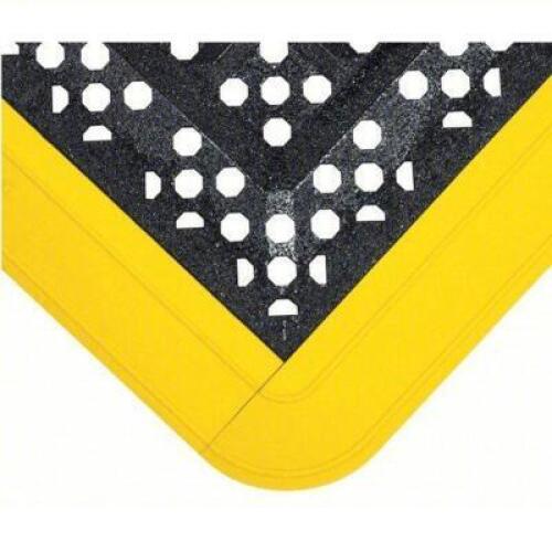 DESCRIPTION: (2) INTERLOCKING DRAINAGE MAT KIT BRAND/MODEL: WEARWELL #48Z451 INFORMATION: BLACK AND YELLOW SIZE: 27" X 5-1/2" RETAIL$: $70.74 EA QTY:
