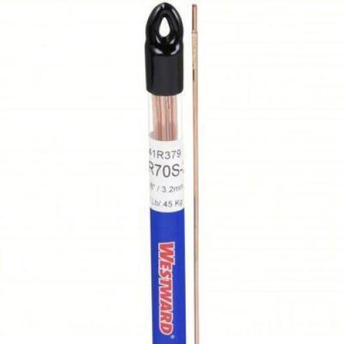 DESCRIPTION: (6) TIG WELDING ROD BRAND/MODEL: WESTWARD #41R379 INFORMATION: CARBON STEEL, ER70S-2 SIZE: 1/2" X 36" RETAIL$: $12.22 EA QTY: 6