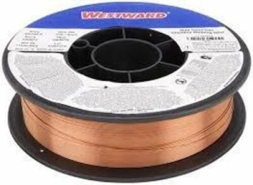 DESCRIPTION: (4) WELDING WIRE BRAND/MODEL: WESTWARD #24D974 INFORMATION: CARBON STEEL, ER70S-6, 0.035 IN, 11 LB, PLASTIC SPOOL RETAIL$: $46.40 EA QTY: