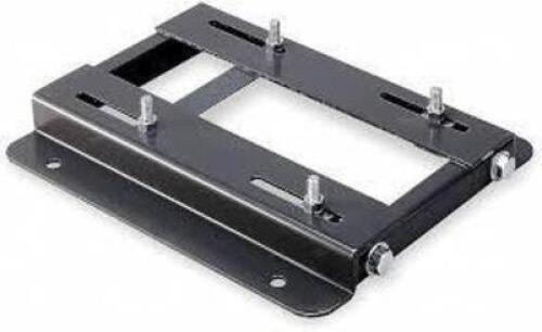 DESCRIPTION: (2) ADJUSTABLE MOTOR BASE BRAND/MODEL: DAYTON #2M512 INFORMATION: STEEL, 254 COMPATIBLE NEMA FRAME SIZE, 2 ADJUSTING BOLTS SIZE: 17-3/4"