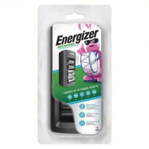 DESCRIPTION: (1) BATTERY CHARGER BRAND/MODEL: ENERGIZER #3KKL8 INFORMATION: NICKEL-METAL HYDRIDE RETAIL$: $60.55 EA QTY: 1