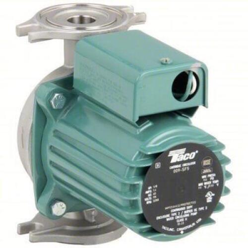 DESCRIPTION: (1) POTABLE WATER CIRCULATING PUMP BRAND/MODEL: TACO #3GZW1 INFORMATION: FLANGED, 1/8 HP, 115V AC, 35 FT MAX. HEAD RETAIL$: $730.56 EA QT