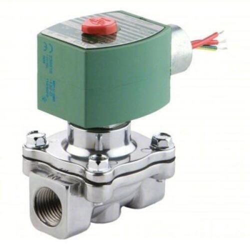 DESCRIPTION: (1) SOLENOID VALVE BRAND/MODEL: REDHAT #5LU10 INFORMATION: 2-WAY, NORMALLY CLOSED, 1/2 IN PIPE SIZE, 24V DC, EXPLOSION PROOF/WATERTIGHT R