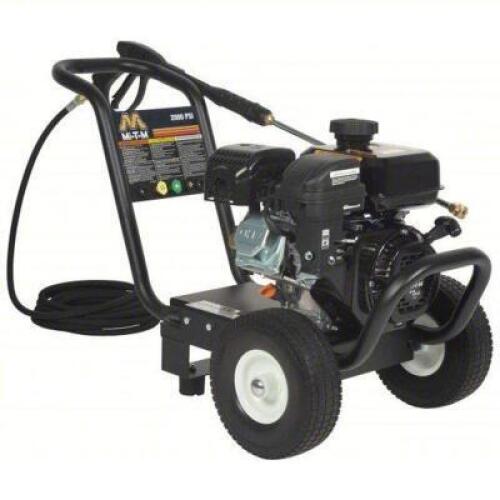 DESCRIPTION: (1) GAS POWERED PRESSURE WASHER BRAND/MODEL: MI-T-M #788RH7 INFORMATION: LIGHT DUTY, CART, 2000 PSI RETAIL$: $824.33 EA QTY: 1