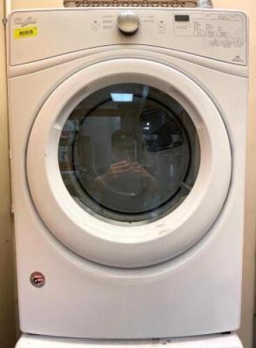 WHIRLPOOL HE HOUSE HOLD DRYER.
