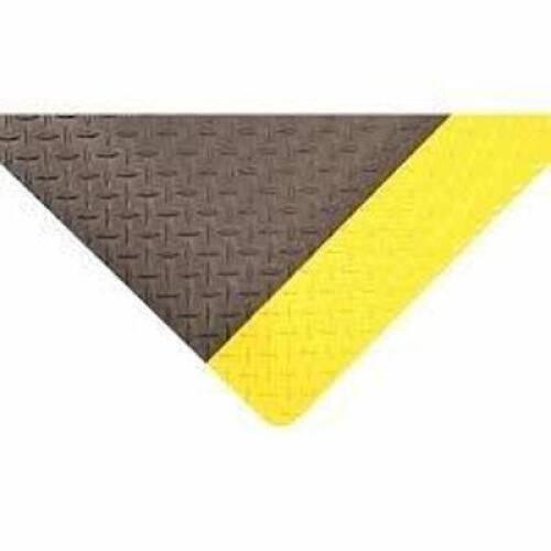 DESCRIPTION: (1) ANTI FATIGUE MAT BRAND/MODEL: CONDOR #3VFU4 INFORMATION: BLACK WITH YELLOW STRIPE SIZE: 2' X 10' RETAIL$: $291.15 EA QTY: 1